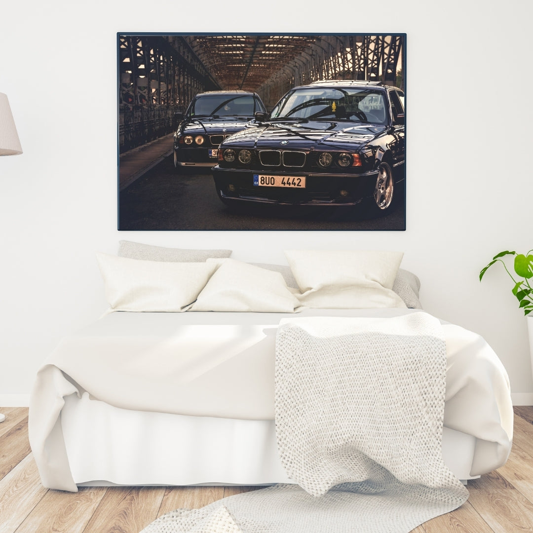 Vintage BMW Poster