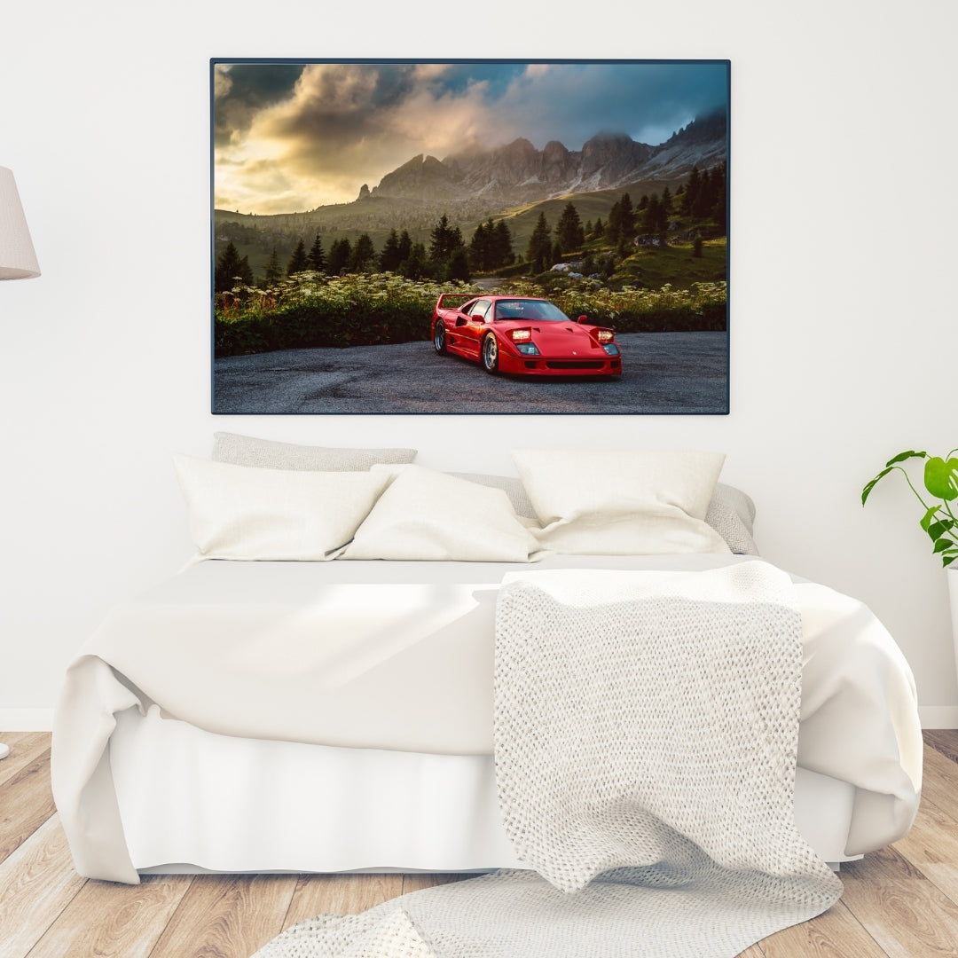 Ferrari F40 Poster