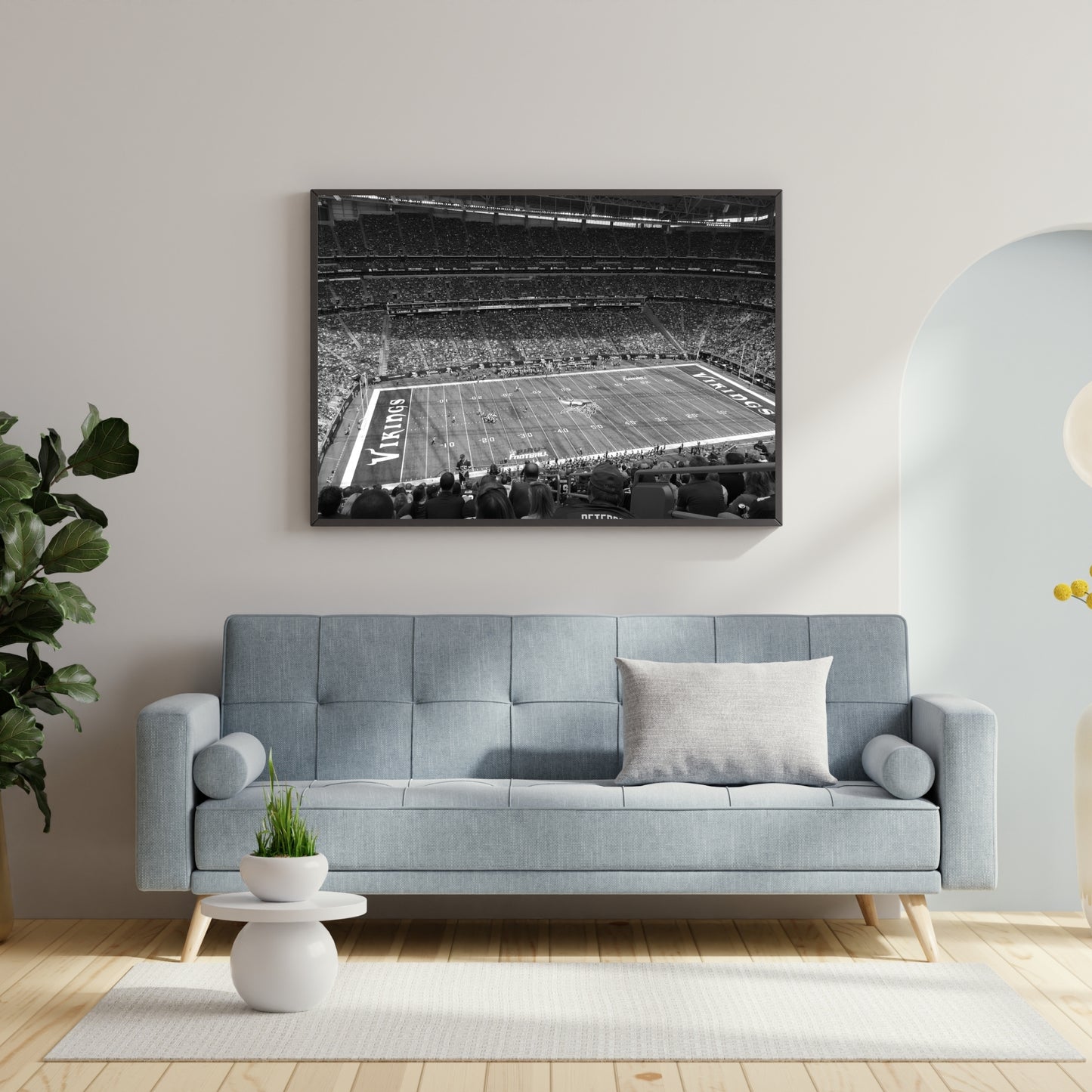 US Bank Stadium Poster