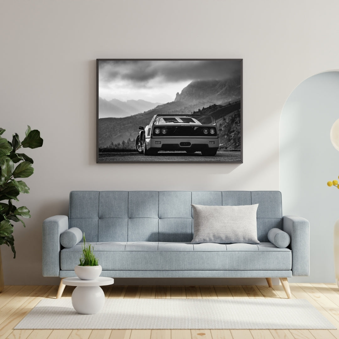 Ferrari F40 Poster