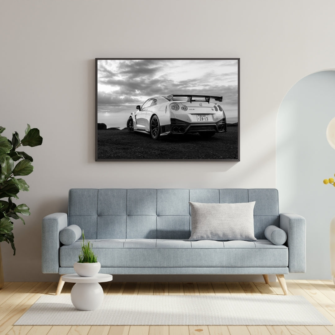 Nissan GTR Poster