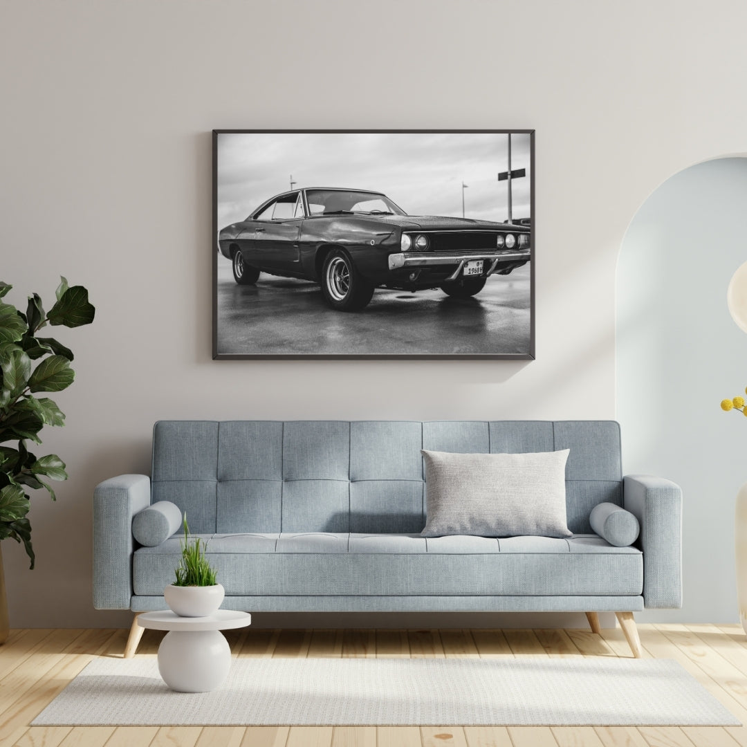 Vintage Dodge Charger Poster