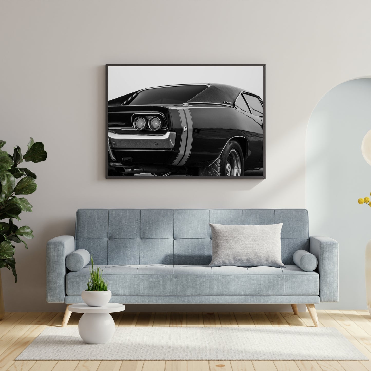 Vintage Dodge Charger Poster