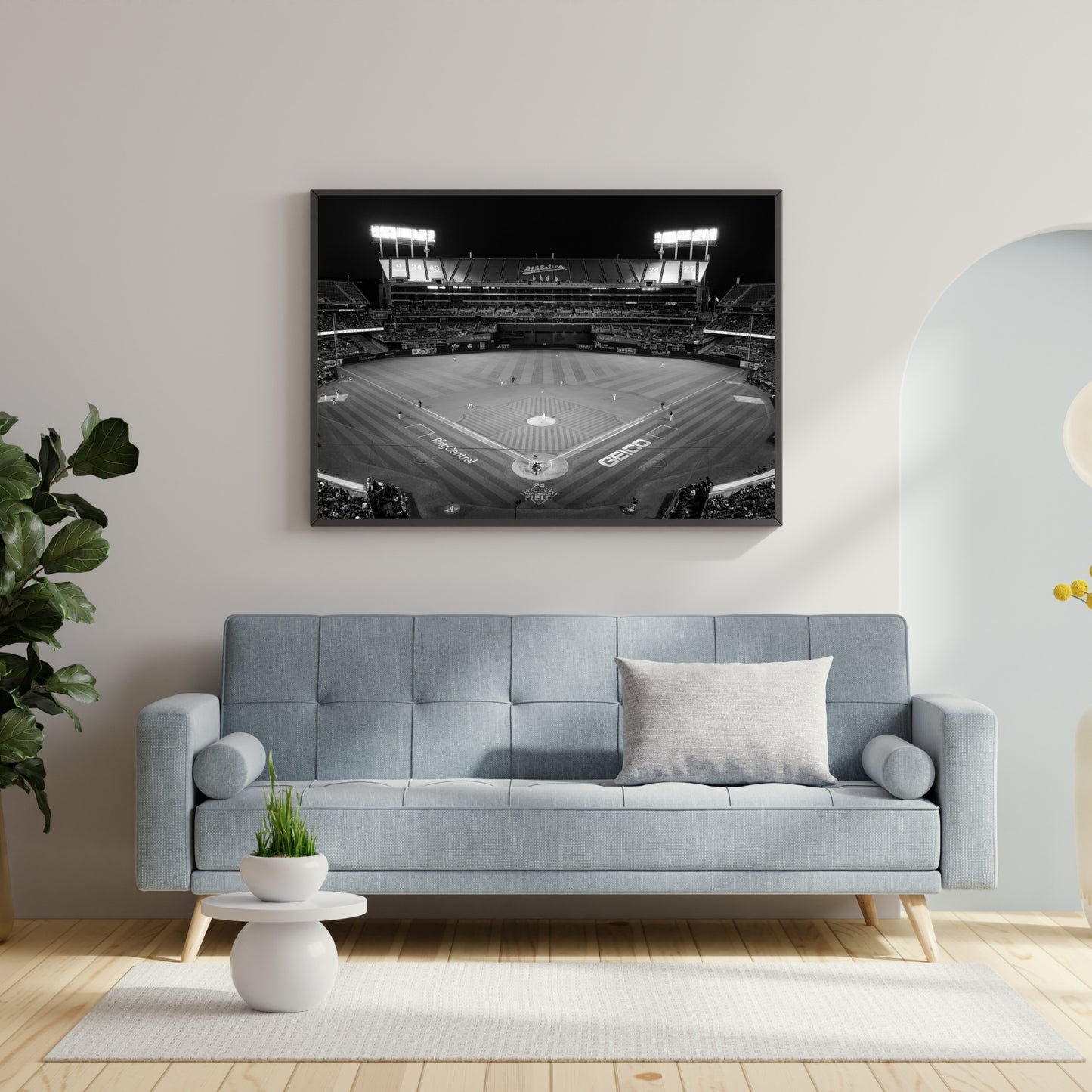 Oakland Coliseum Poster