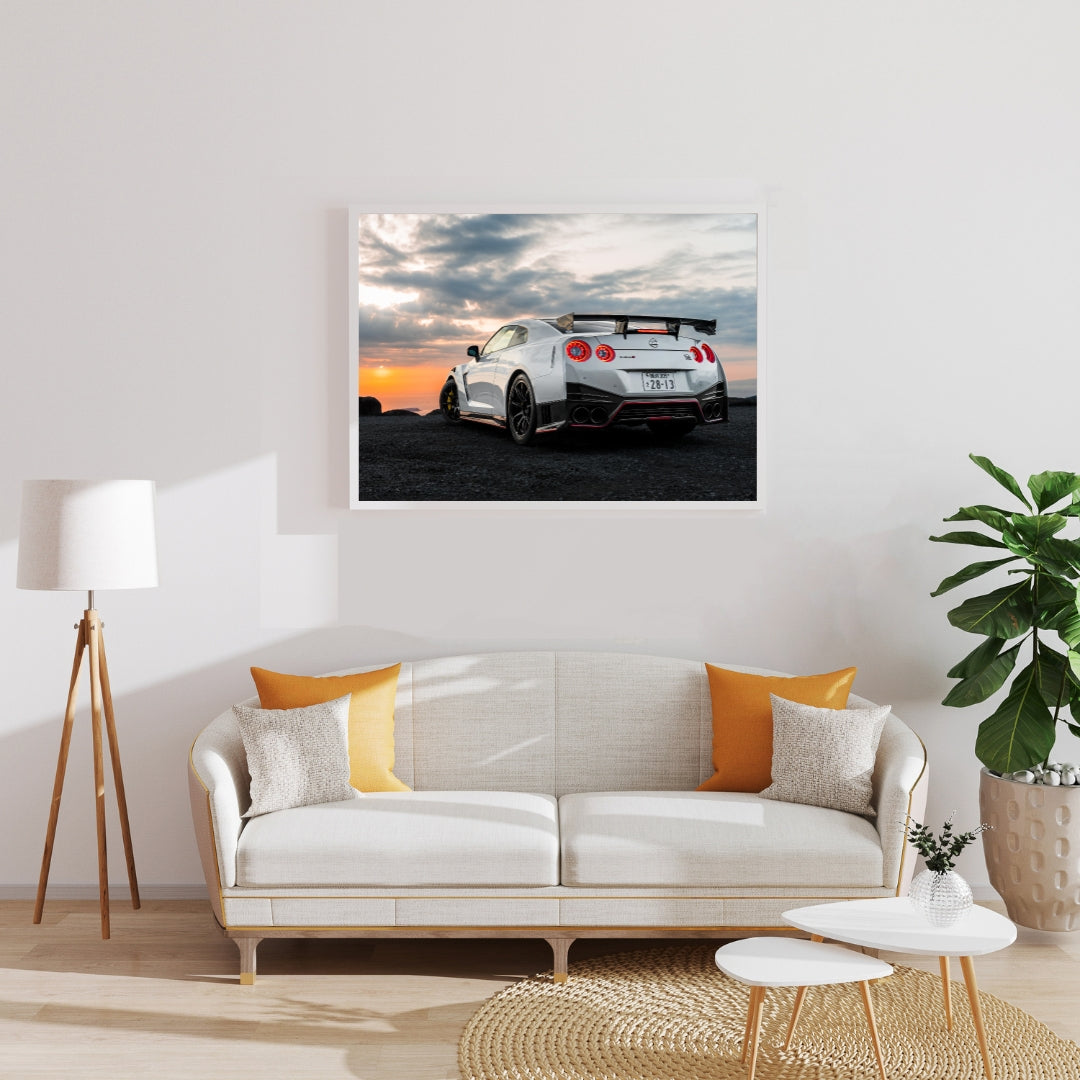 Nissan GTR Poster
