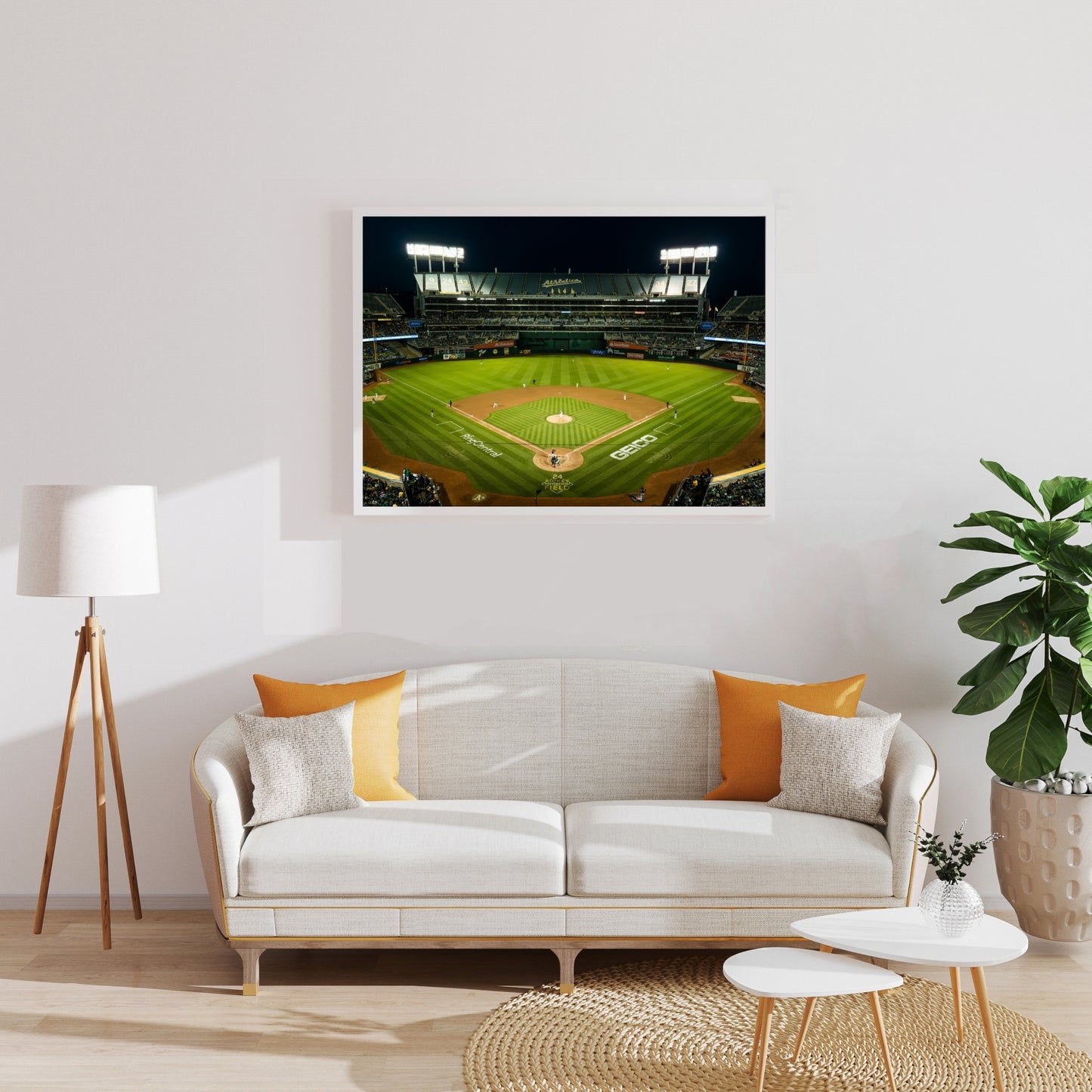 Oakland Coliseum Poster