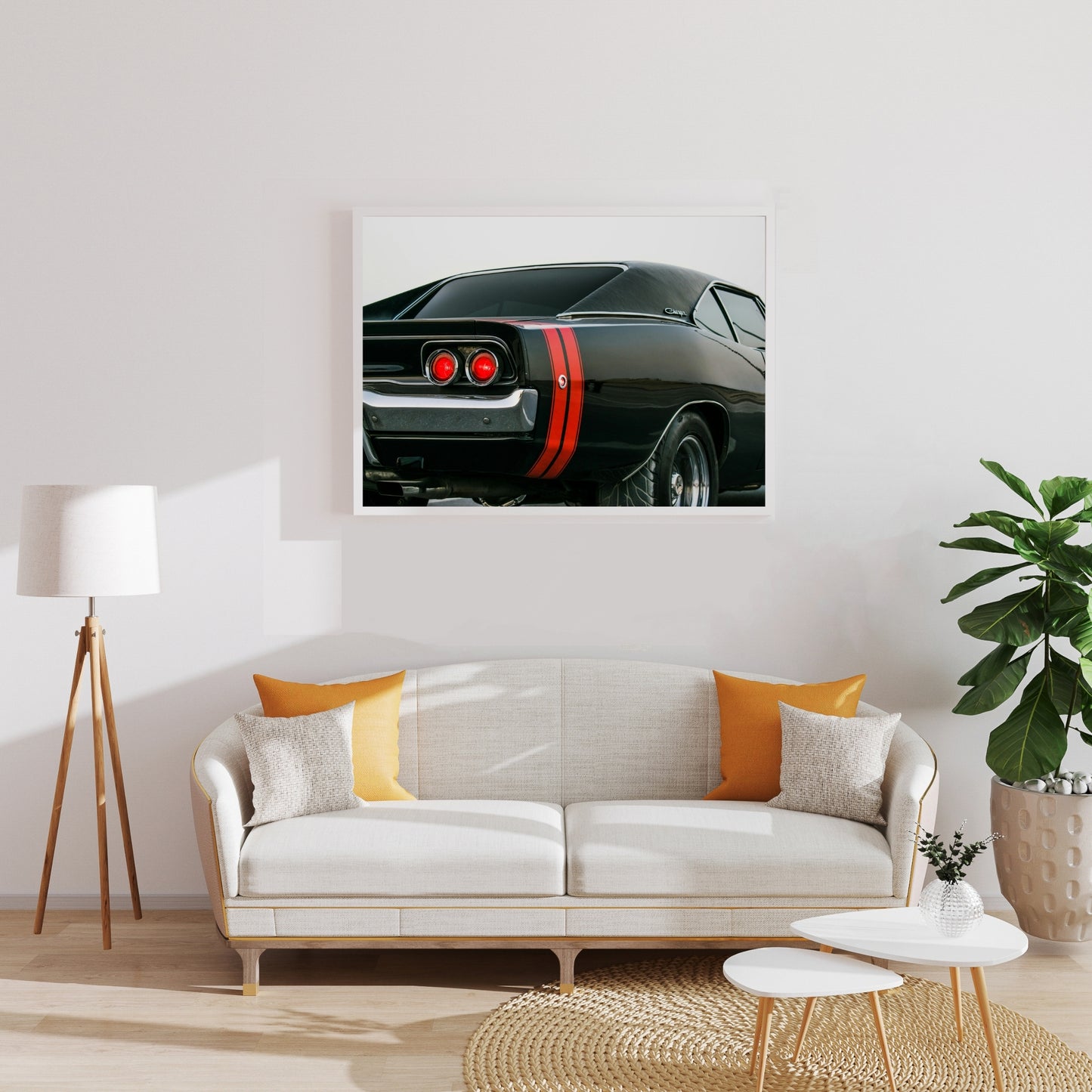 Vintage Dodge Charger Poster