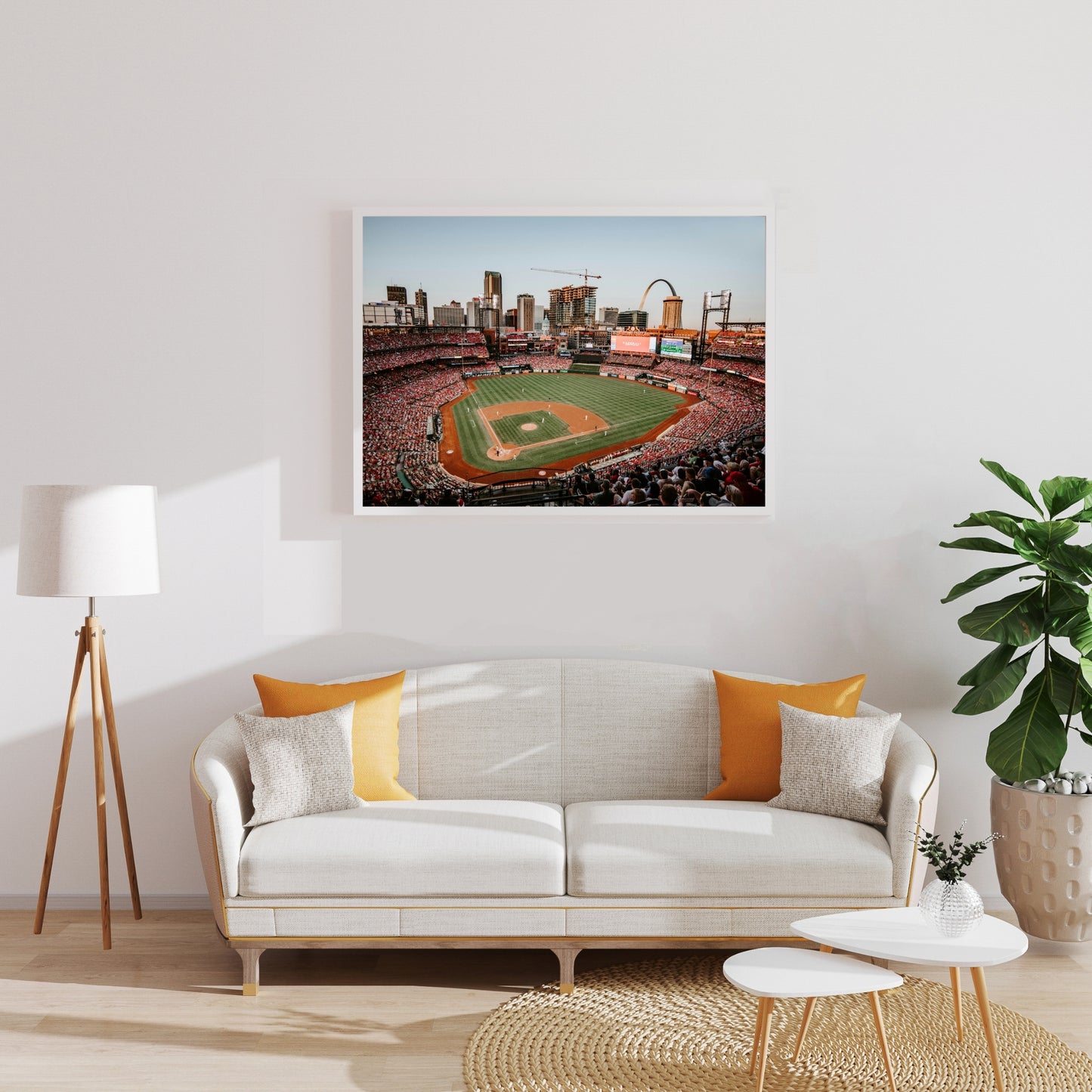Busch Stadium Poster
