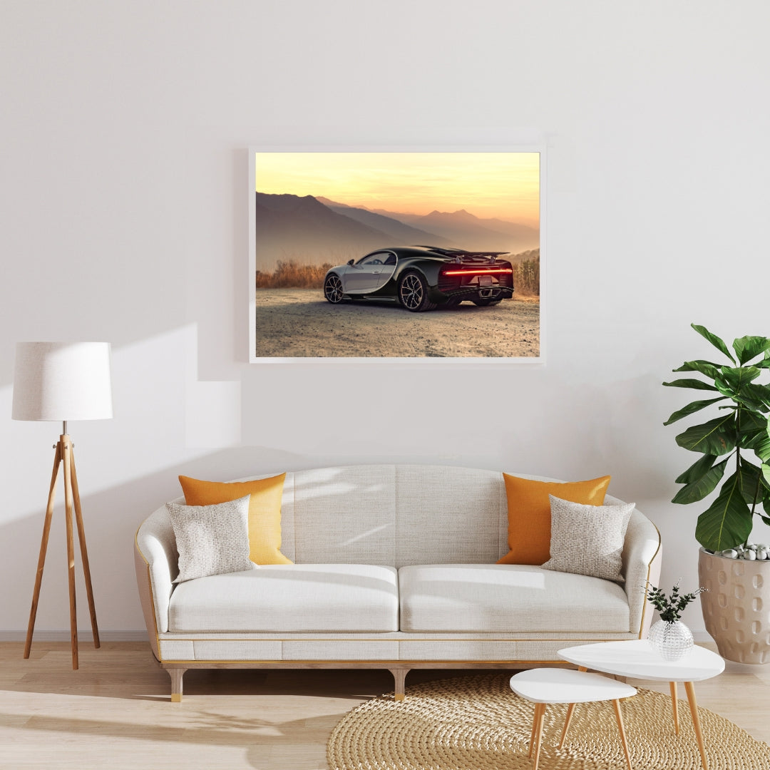 Bugatti Chiron Poster