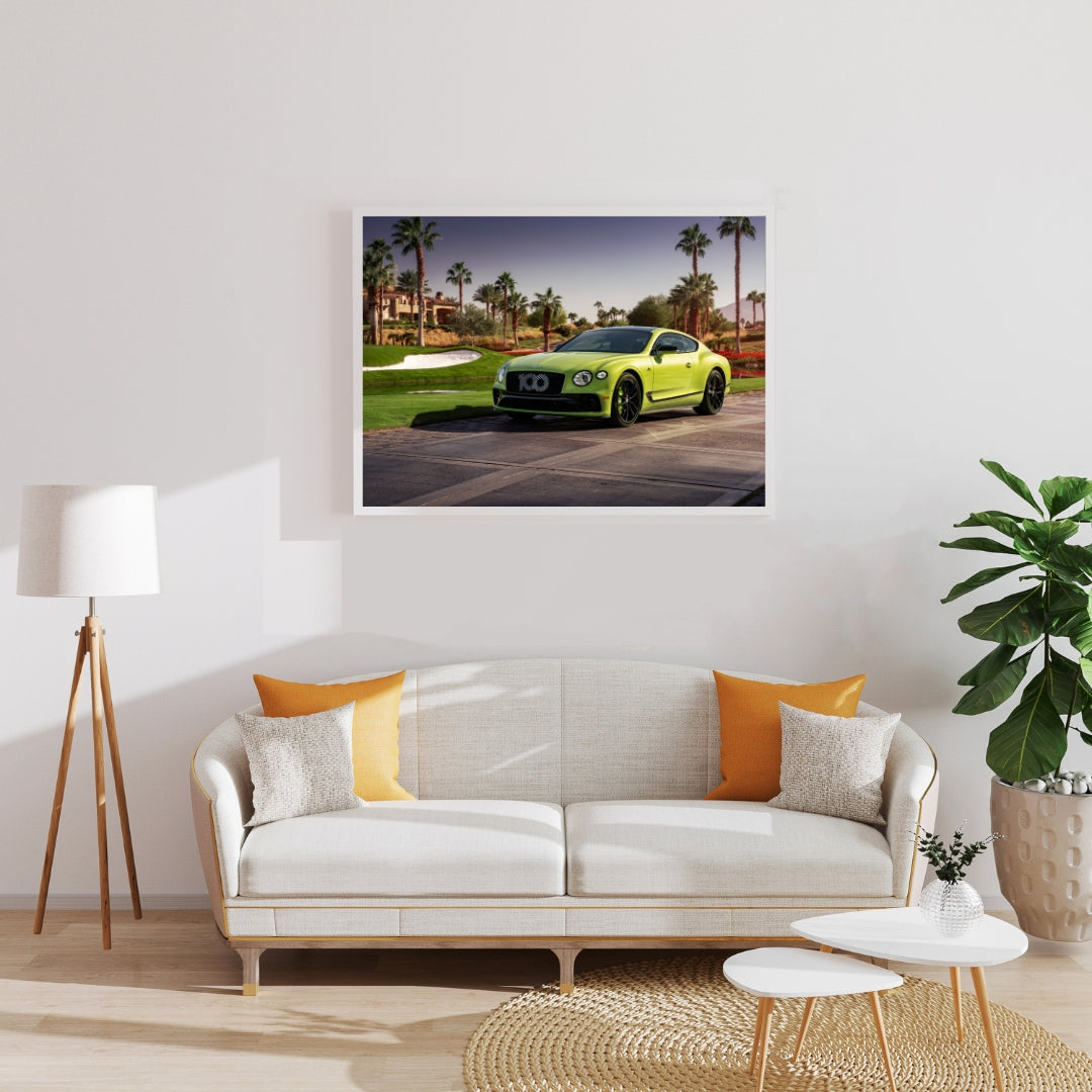 Bentley Continental Poster