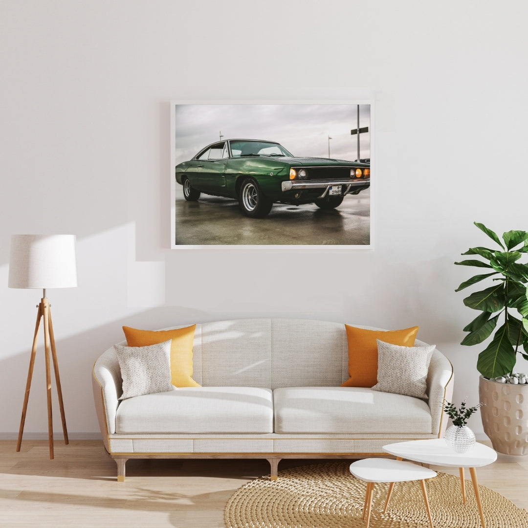 Vintage Dodge Charger Poster