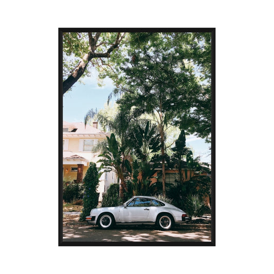 Vintage Porsche Poster