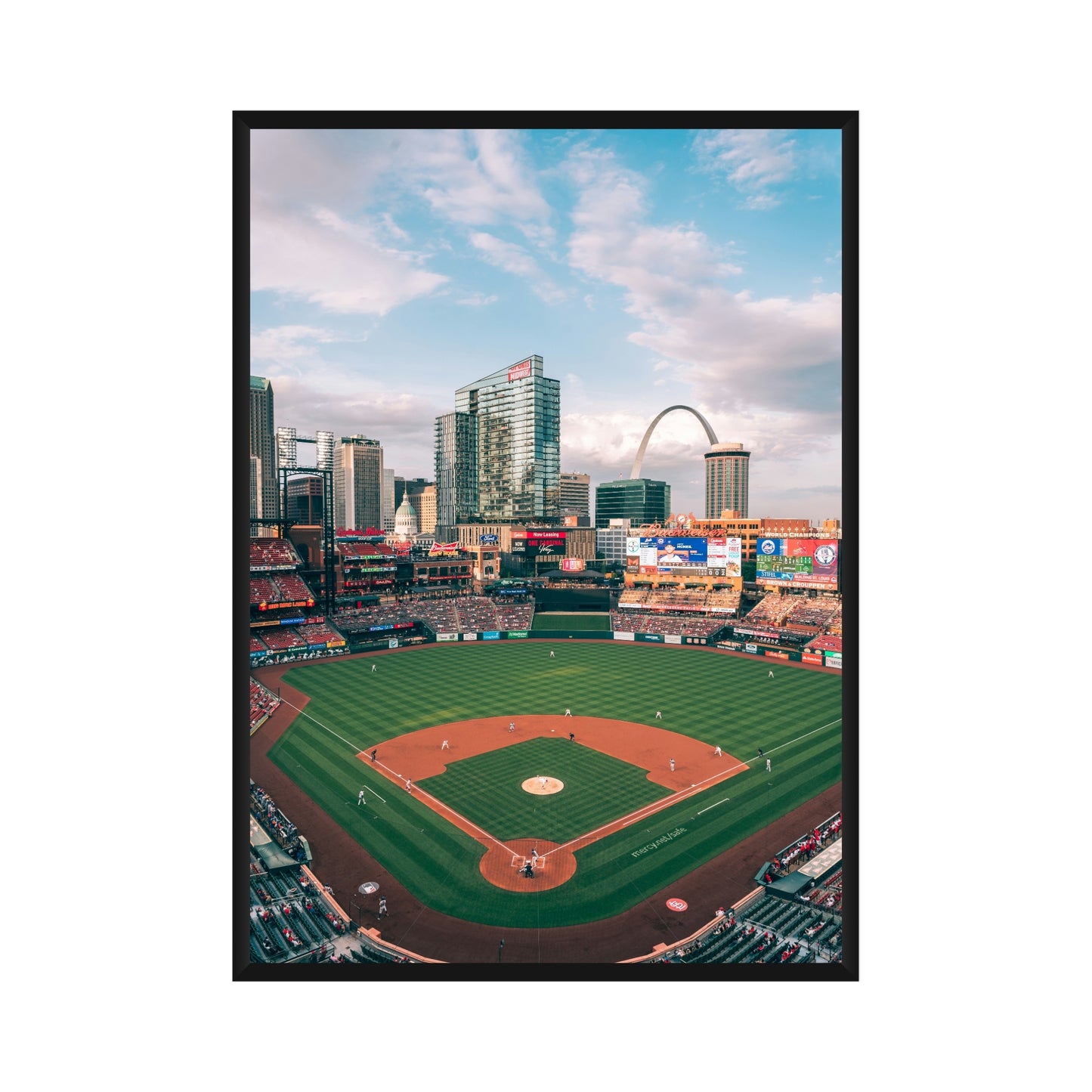 Busch Stadium Poster