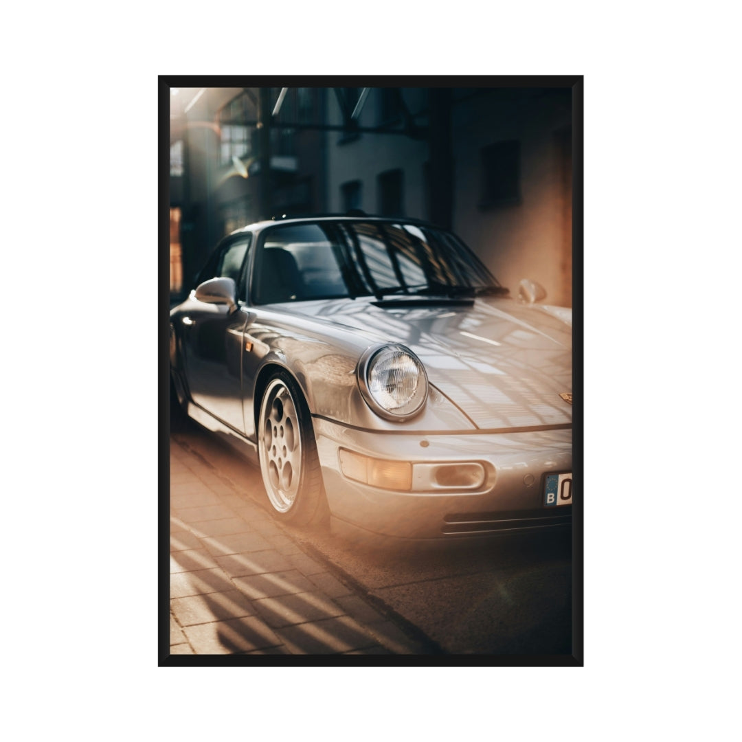 Vintage Porsche Poster