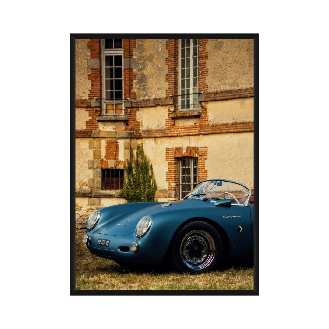 Vintage Porsche Poster