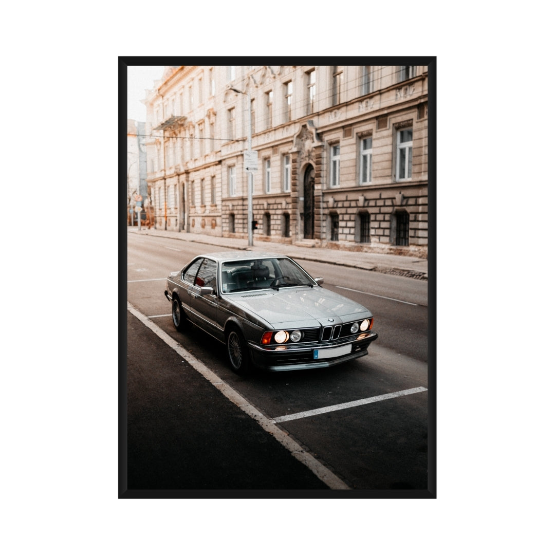 Vintage BMW Poster