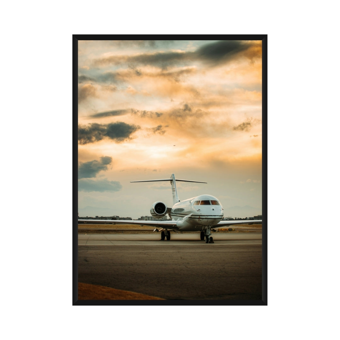 Private Jet Poster