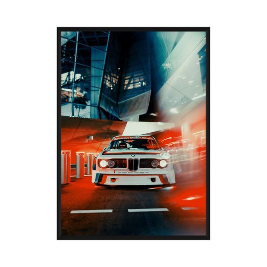 Vintage BMW Poster