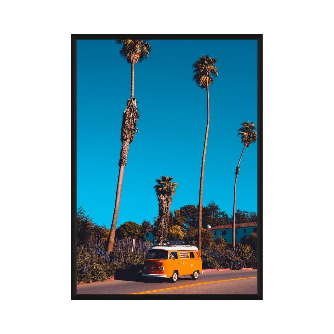 Vintage Volkswagen Van Poster