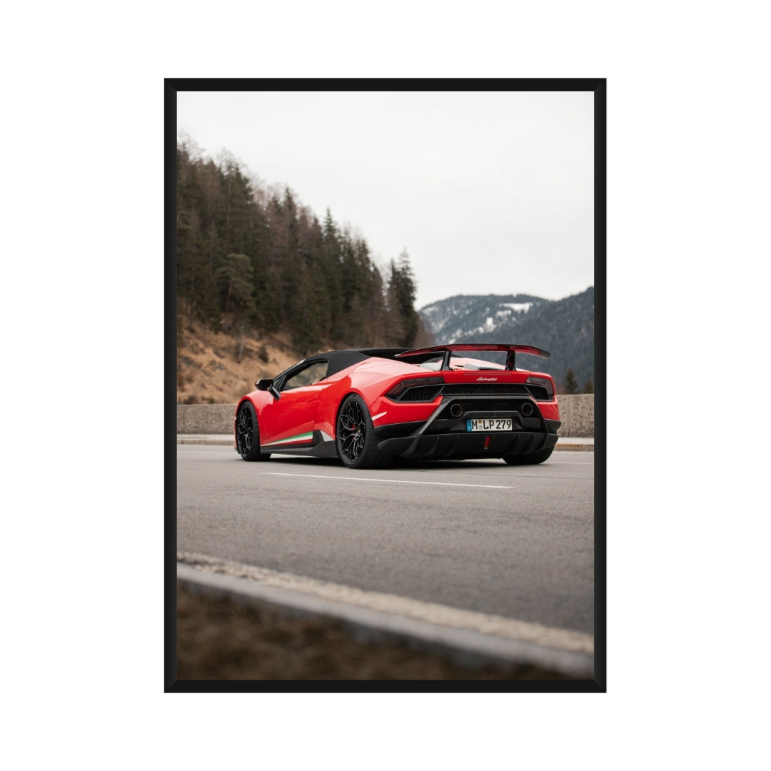 Lamborghini Huracan Poster