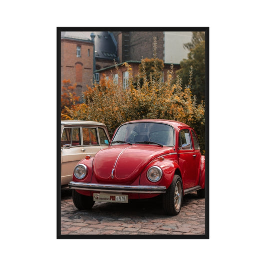 Vintage Volkswagen Beetle Poster