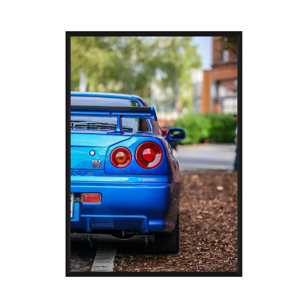 Vintage Nissan GTR Poster