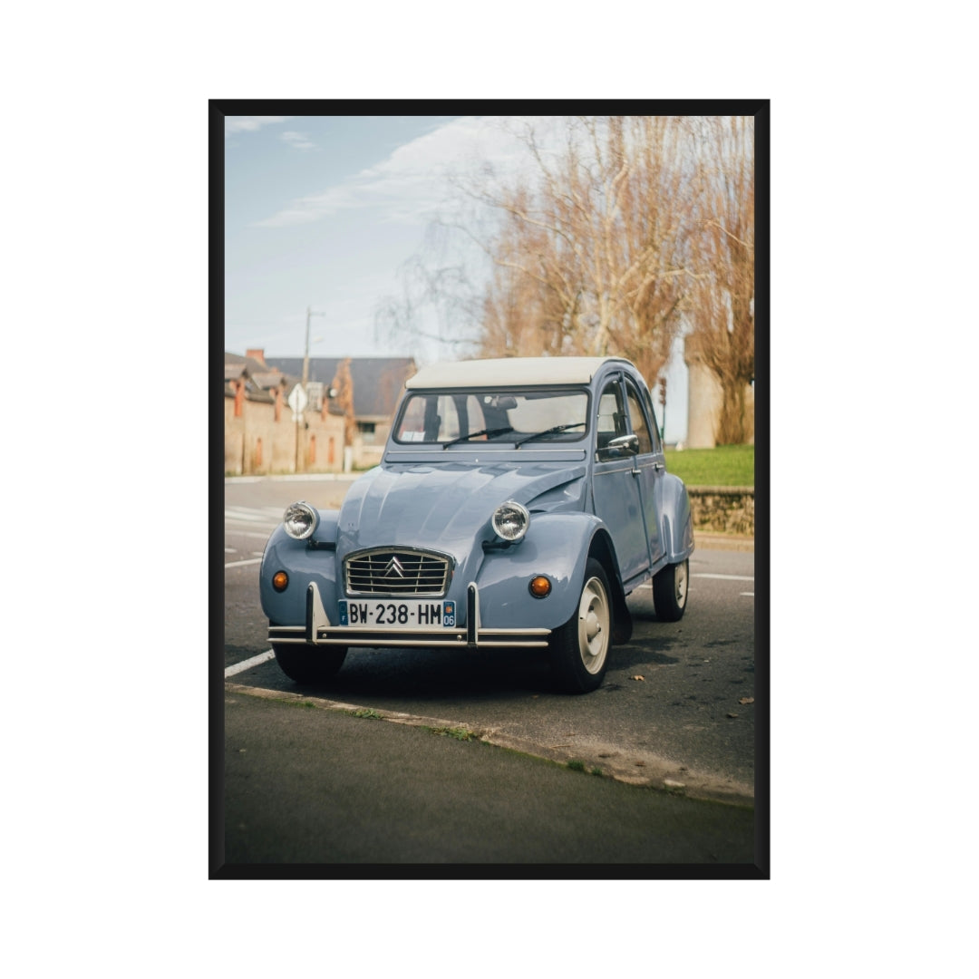 Vintage Citroën 2CV Poster