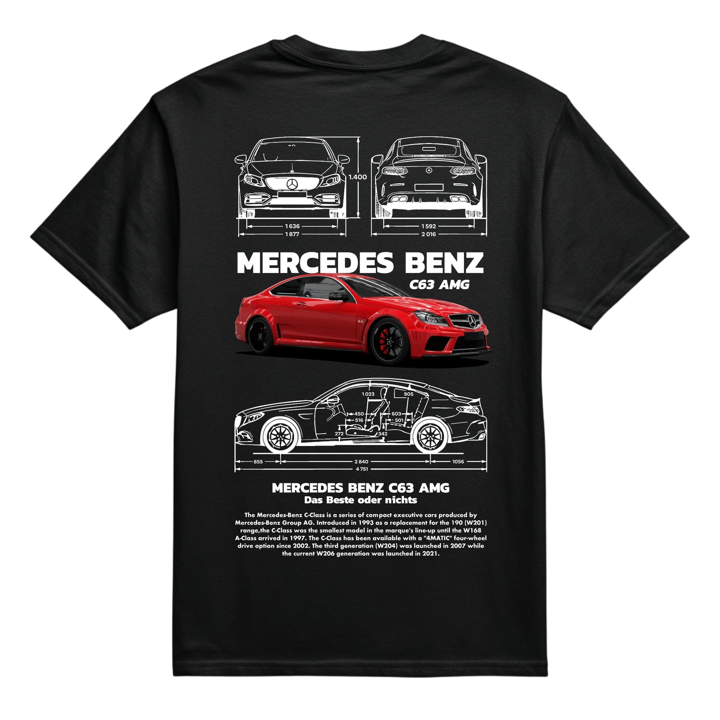 Mercedes C63 AMG T-shirt