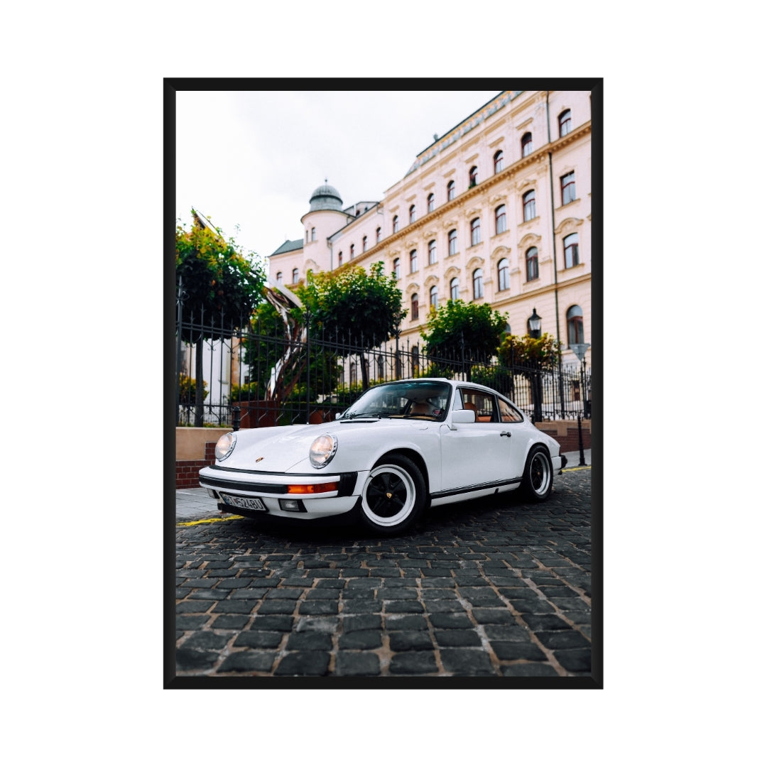 Vintage Porsche Poster