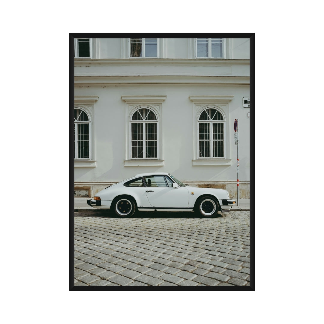 Vintage Porsche Poster