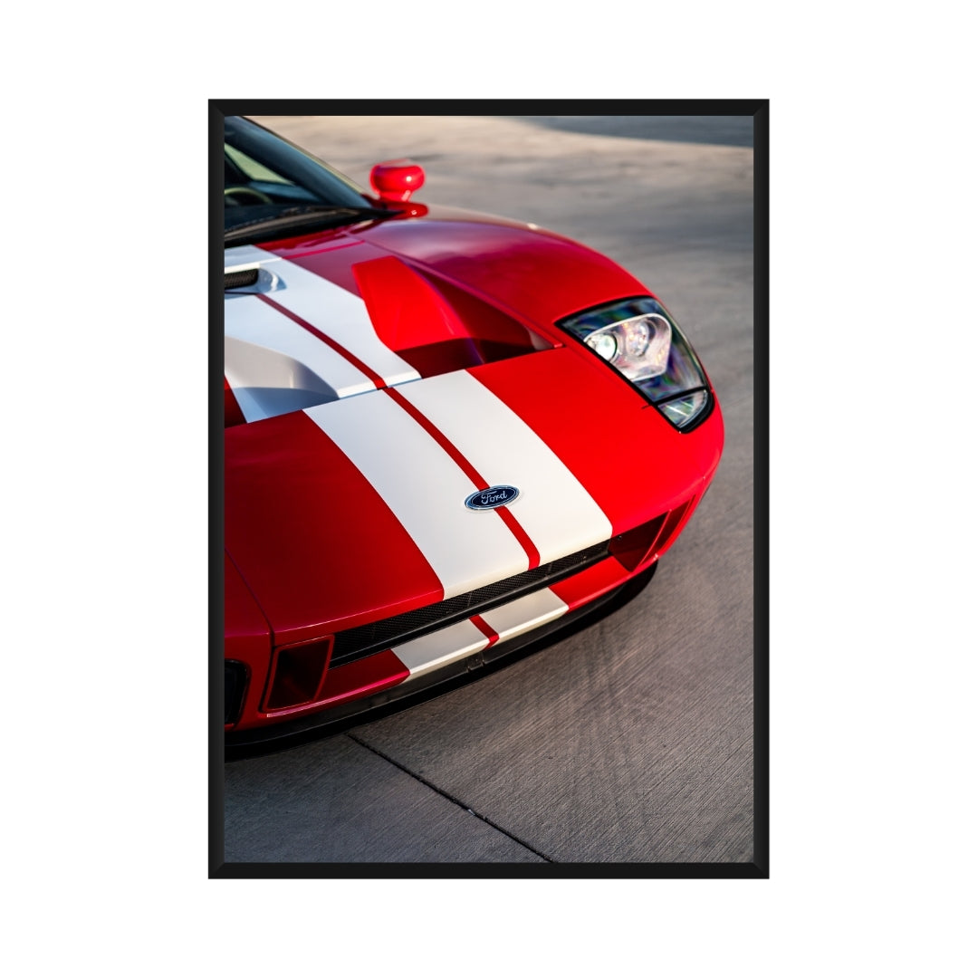 Vintage Ford GT Poster