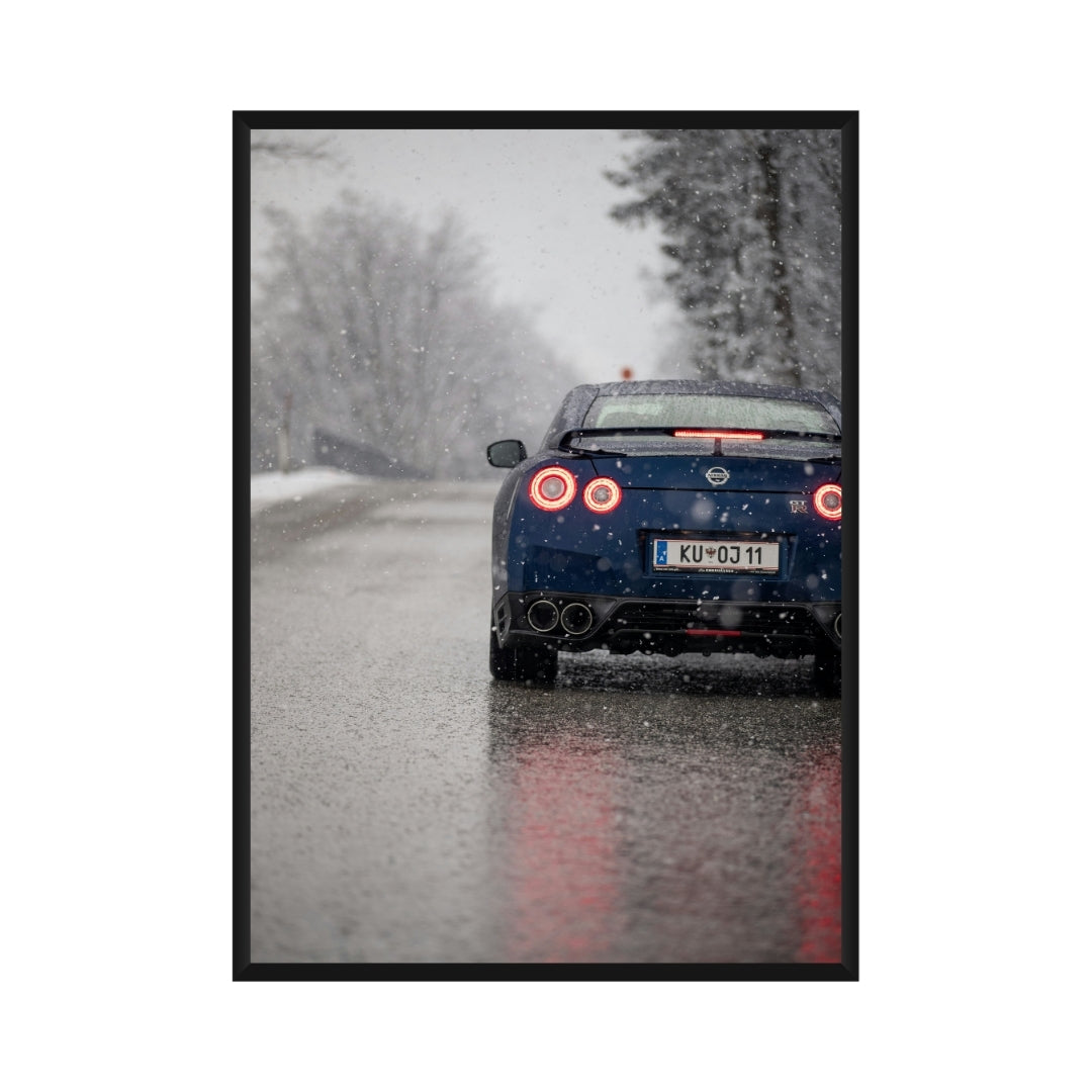 Nissan GTR Poster