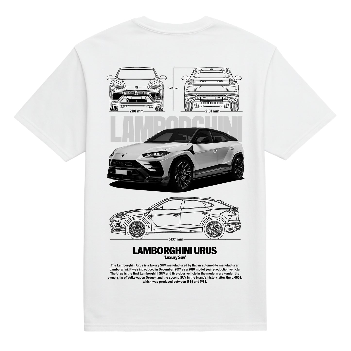 T-shirt Lamborghini Urus