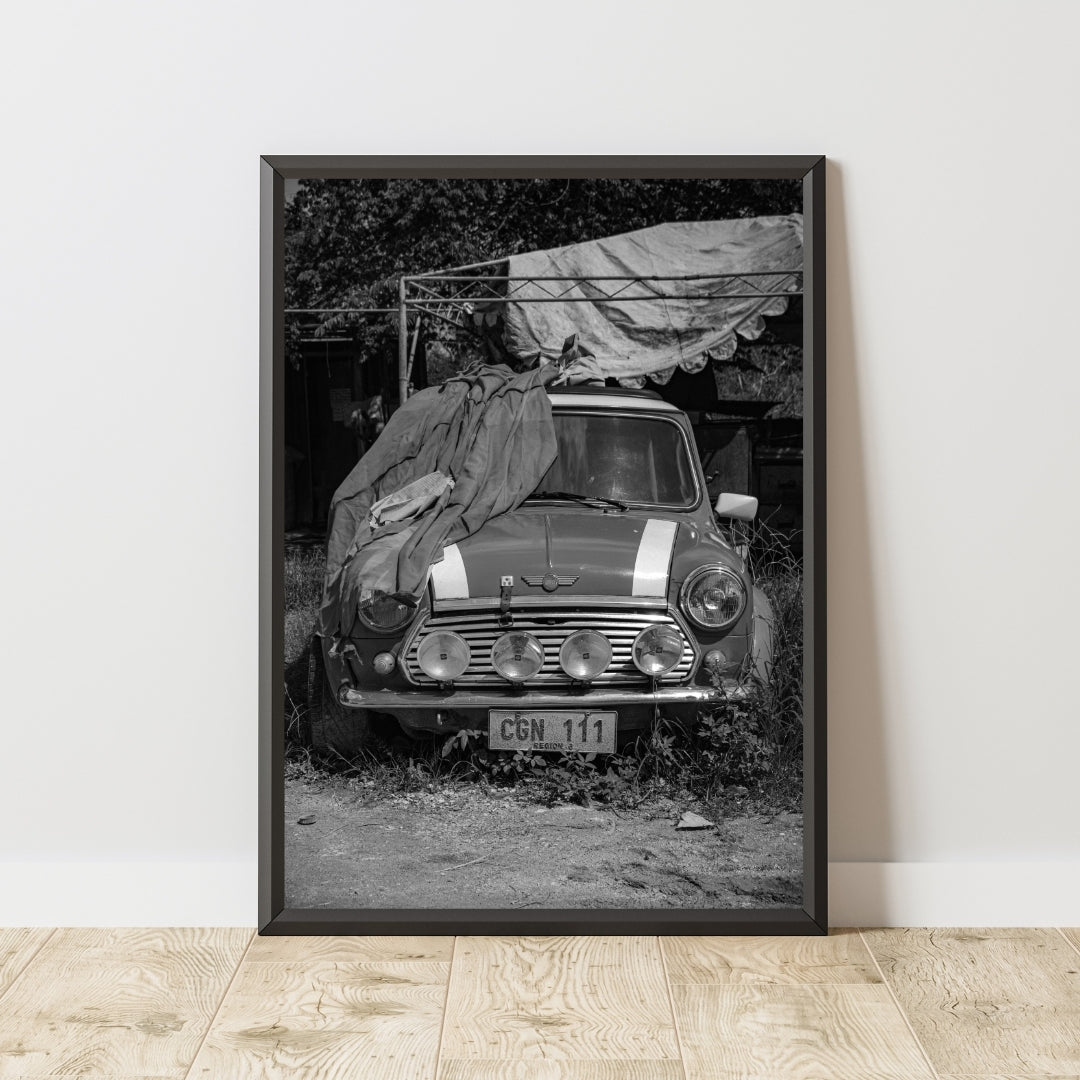 Vintage Mini Cooper Poster