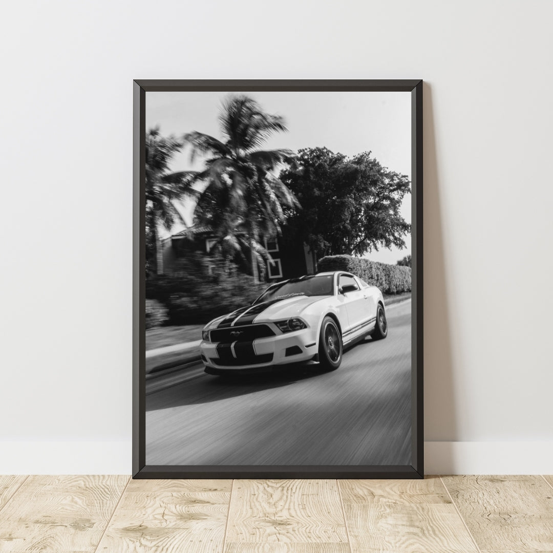 Ford Mustang Poster