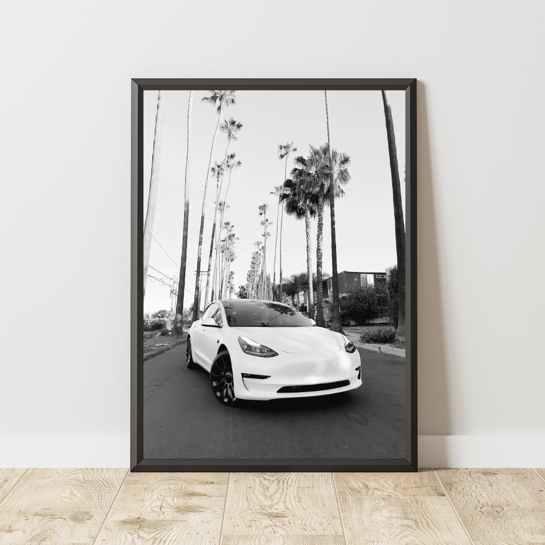 Tesla Model Y Poster