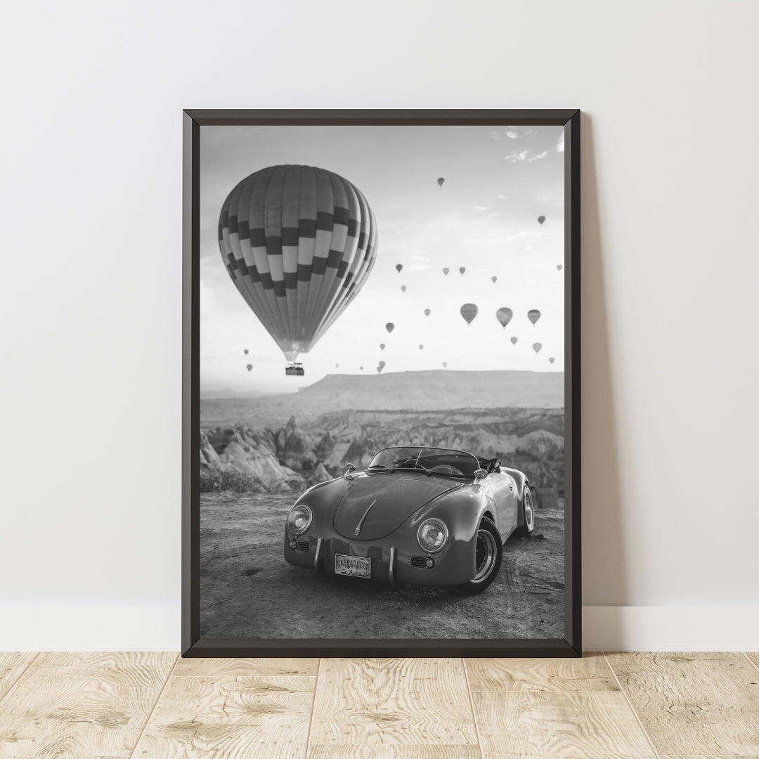 Vintage Porsche Poster