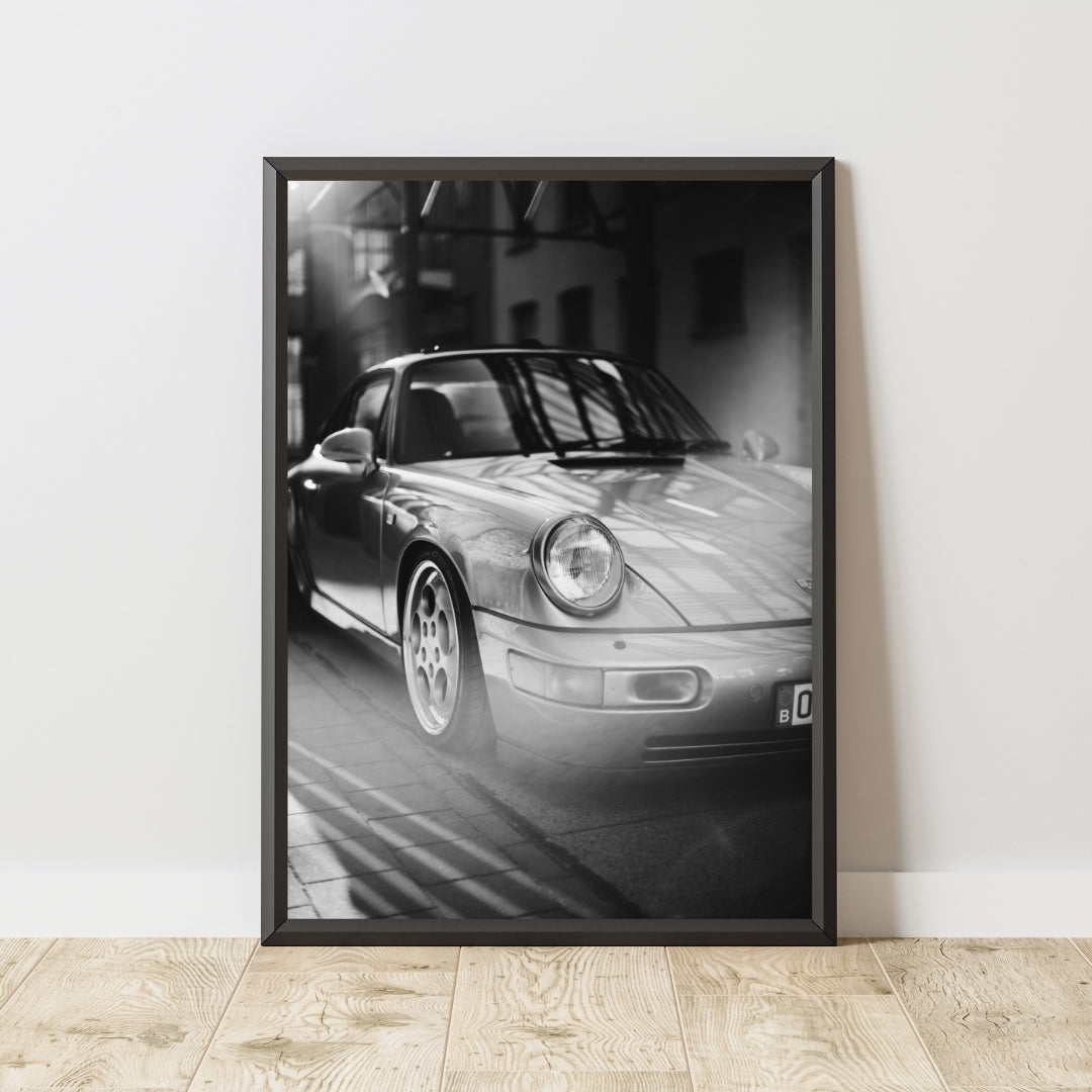 Vintage Porsche Poster
