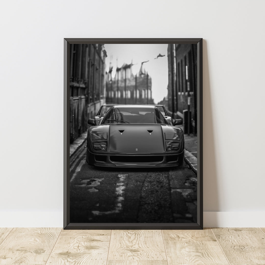 Ferrari F40 Poster