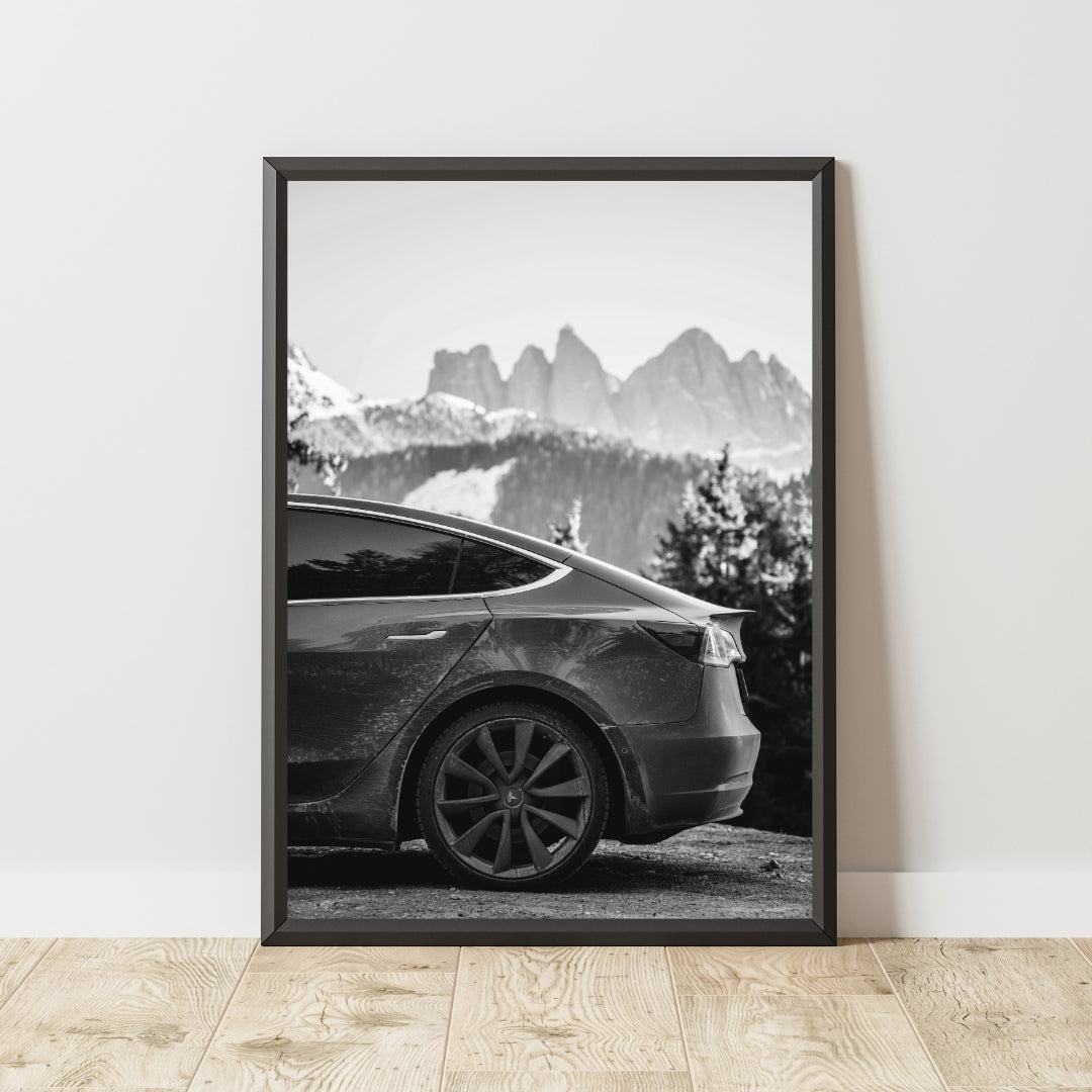 Tesla Model 3 Poster