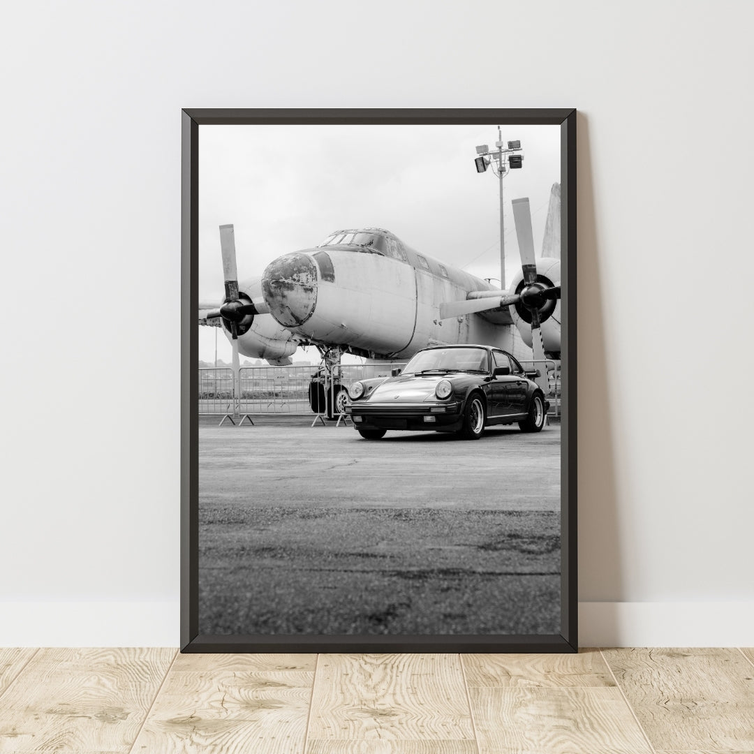 Vintage Porsche Poster