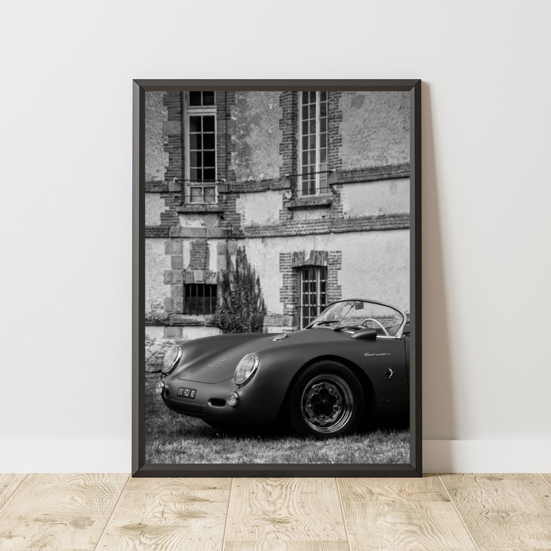 Vintage Porsche Poster