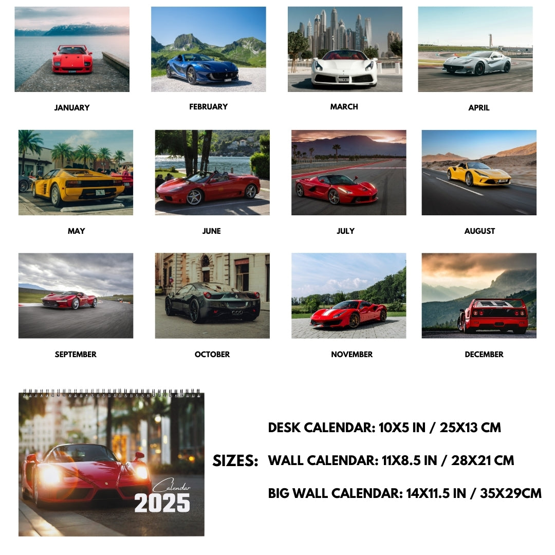 Ferrari Calendar