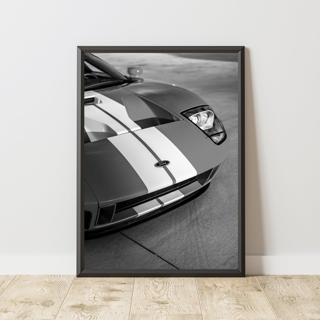 Vintage Ford GT Poster