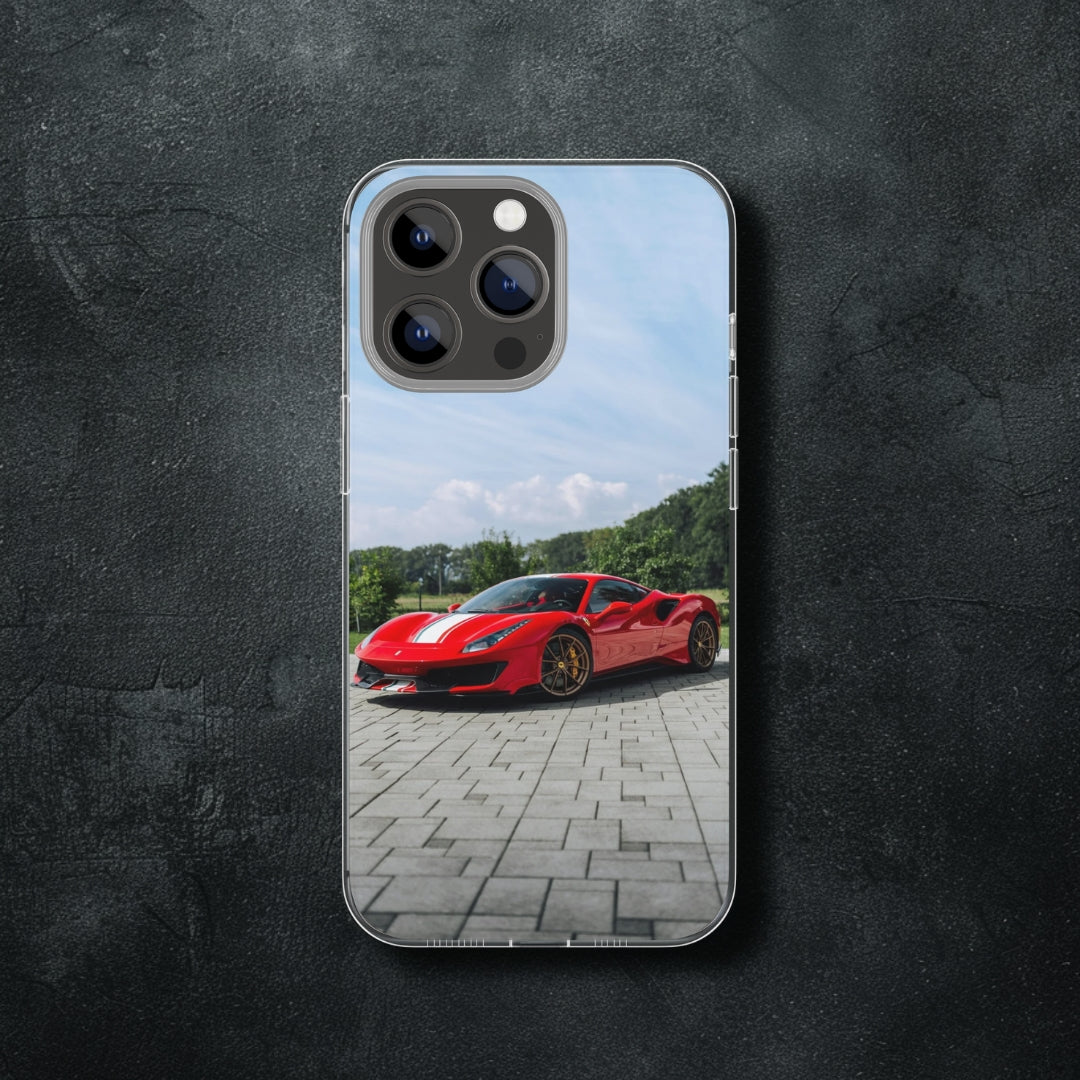 Ferrari 488 Pista iPhone case