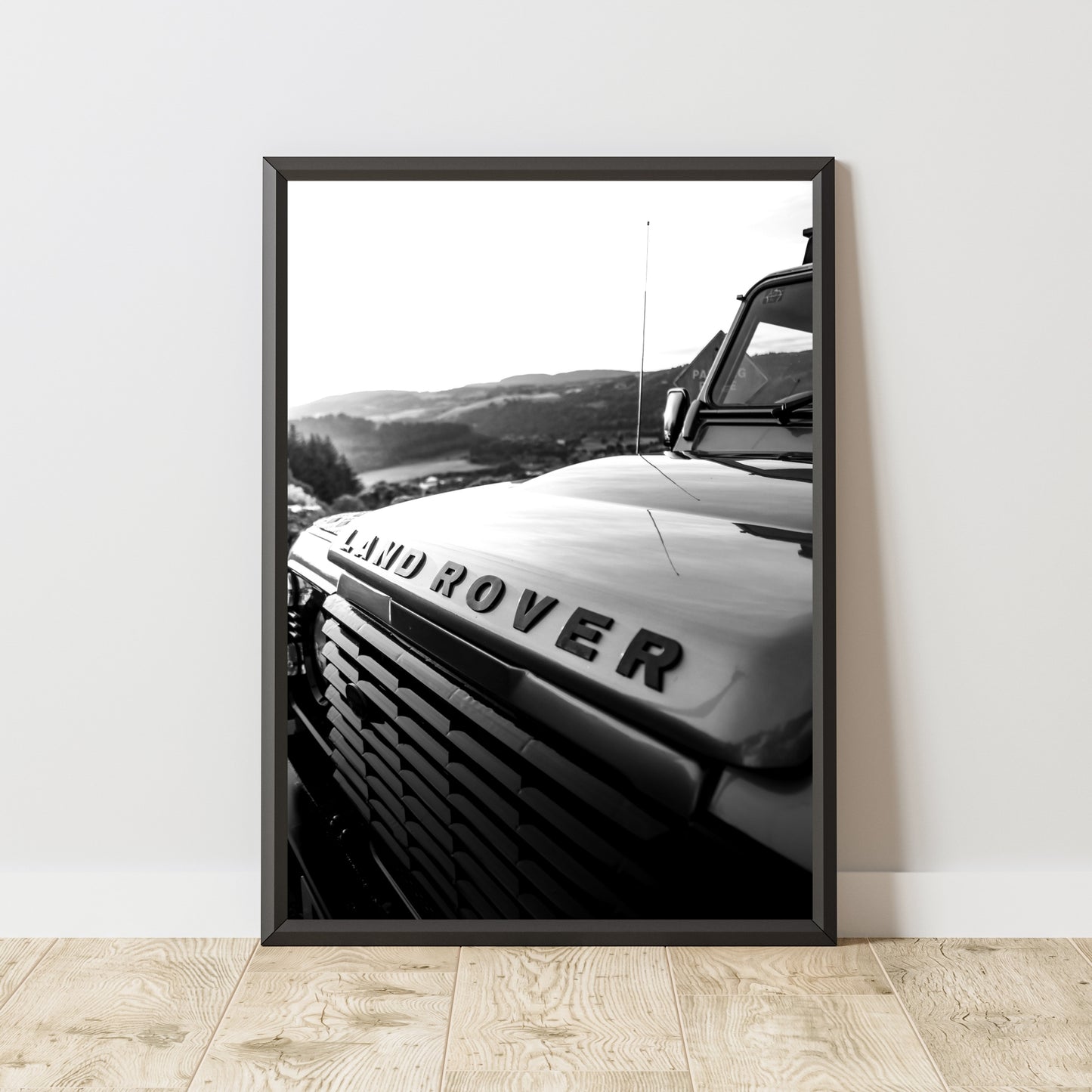 Land Rover Poster