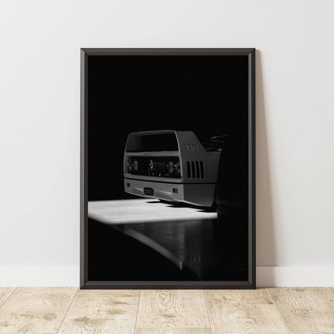 Ferrari F40 Poster