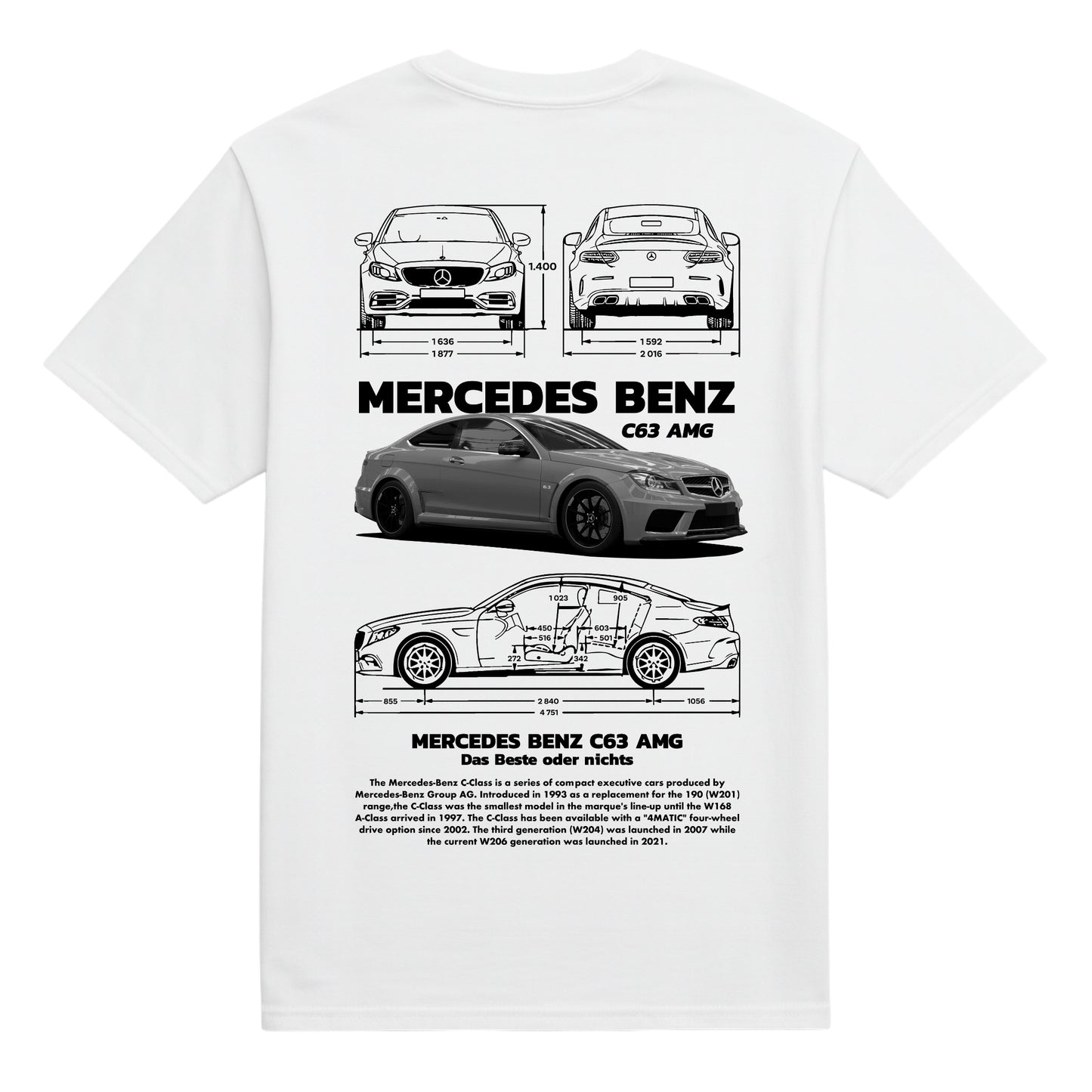 Mercedes C63 AMG T-shirt