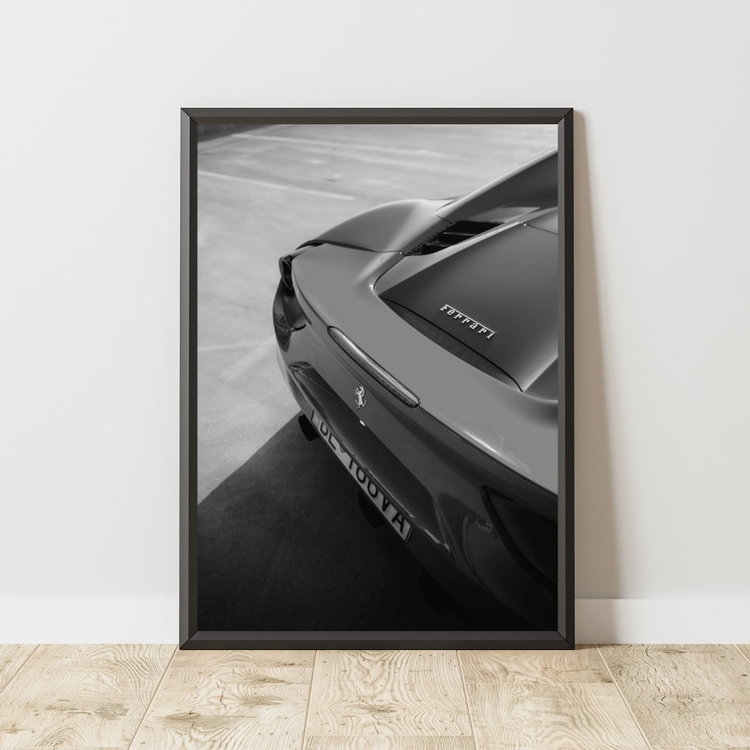 Ferrari 488 Poster