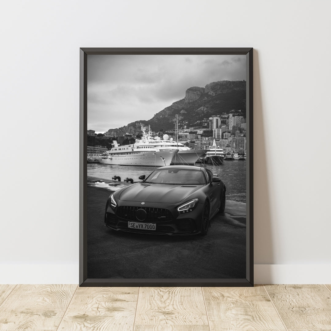 Mercedes AMG GT Poster